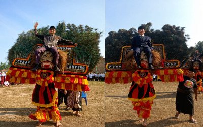 Apel Tahunan Pondok Modern Al Furqon Meriah dengan Pertunjukan Reog Ponorogo