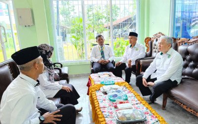 Kepala Kemenag Tubaba Tinjau Pelaksanaan Ujian Madrasah di MAS PSA Istiqomah Islamiyah